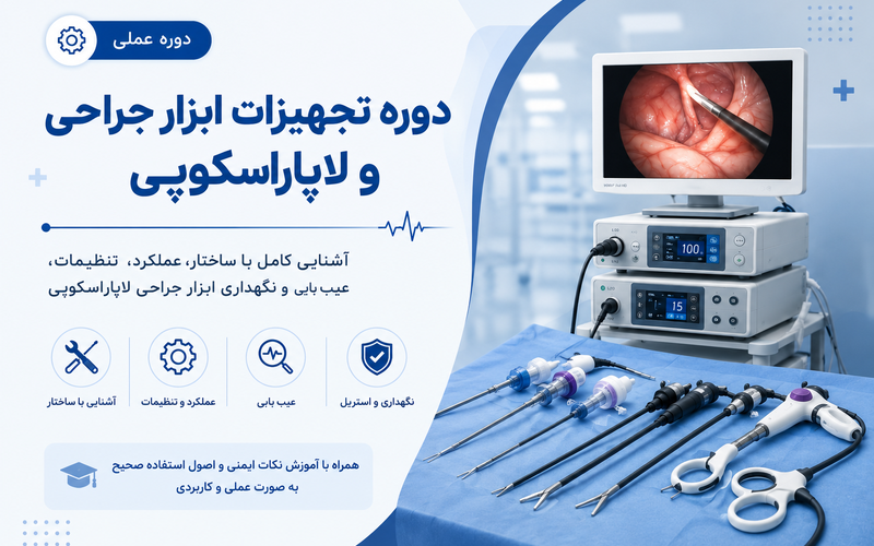 دوره تجهیزات ابزار جراحی و لاپاراسکوپی