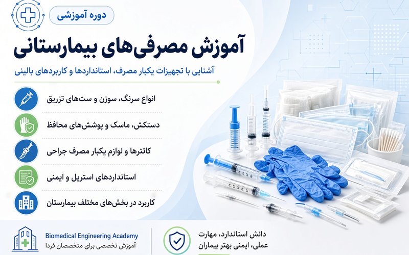 دوره آموزش مصرفی های بیمارستانی